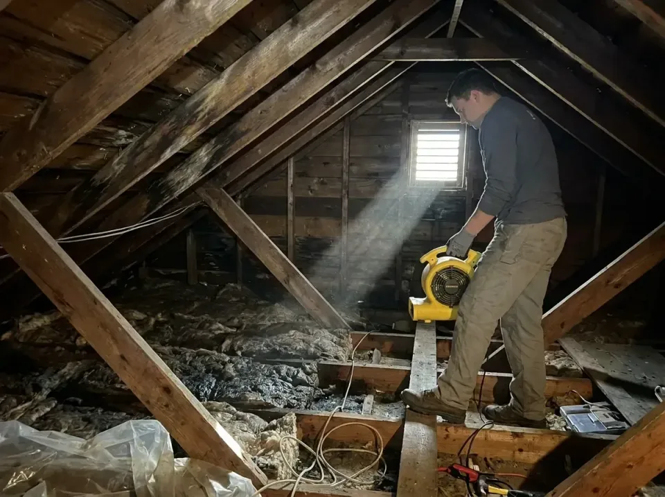 attic-water-damage-drying-proc-007 — frequently asked questions, Emergency Water Extraction & 24/7 Flood Response in Weiser,…